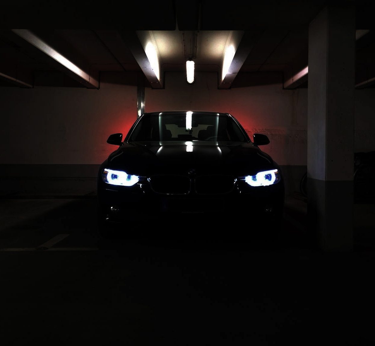 Autoverlichting garage