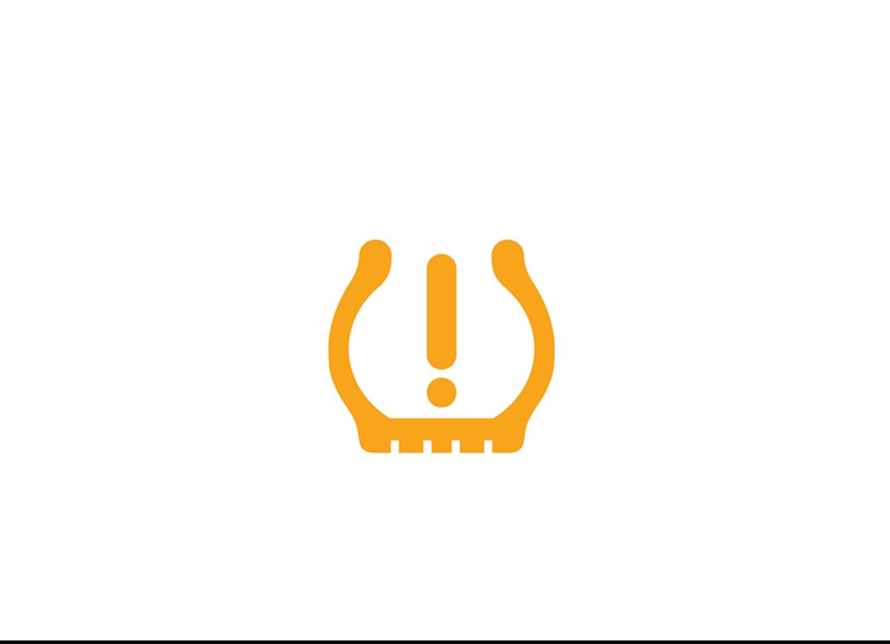 TPMS symbool Tire Pressure Monitoring System