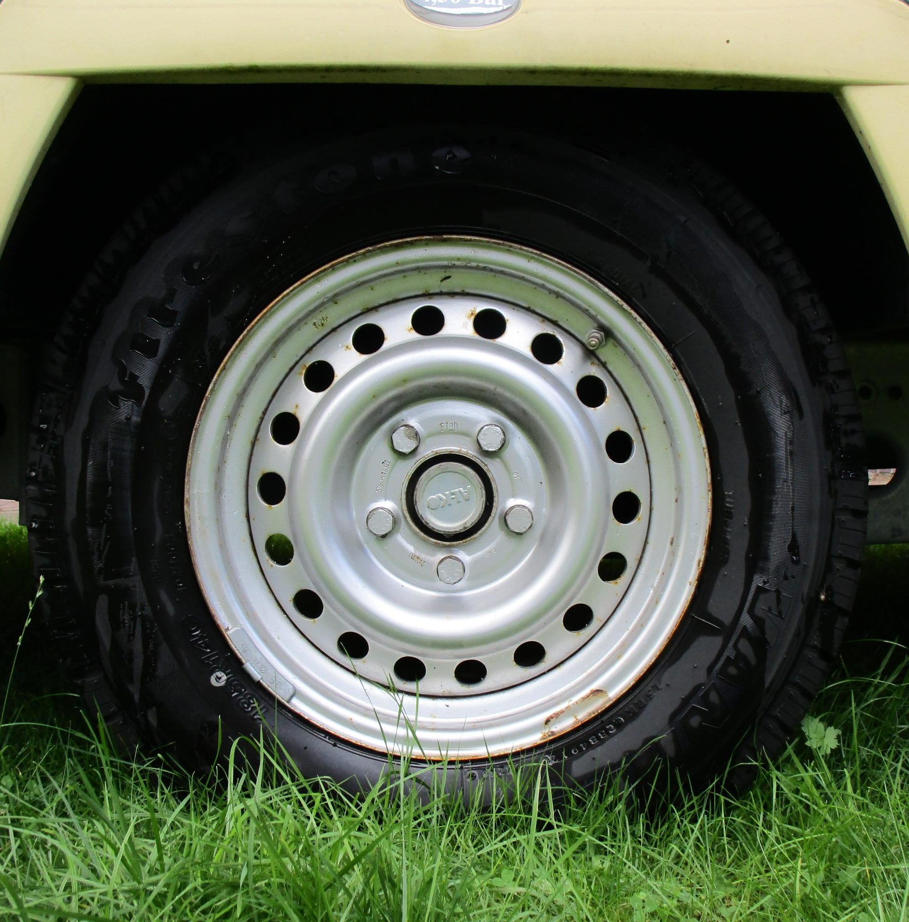 Caravanbanden close up